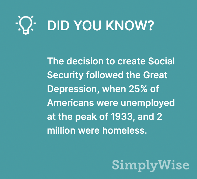 social security great depression