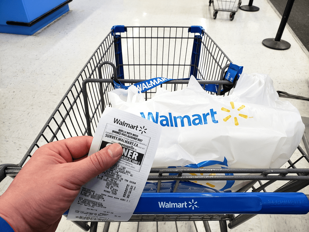 walmart return without receipt