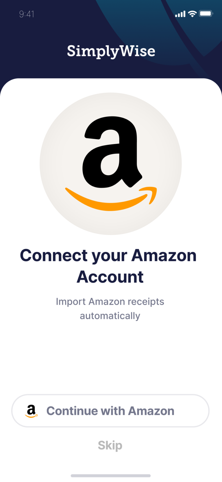 SimplyWise connect Amazon