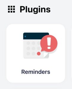 SimplyWise Reminders plugin